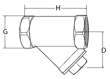 AISI 316 STAINLESS STEEL THREADED “Y” STRAINERS